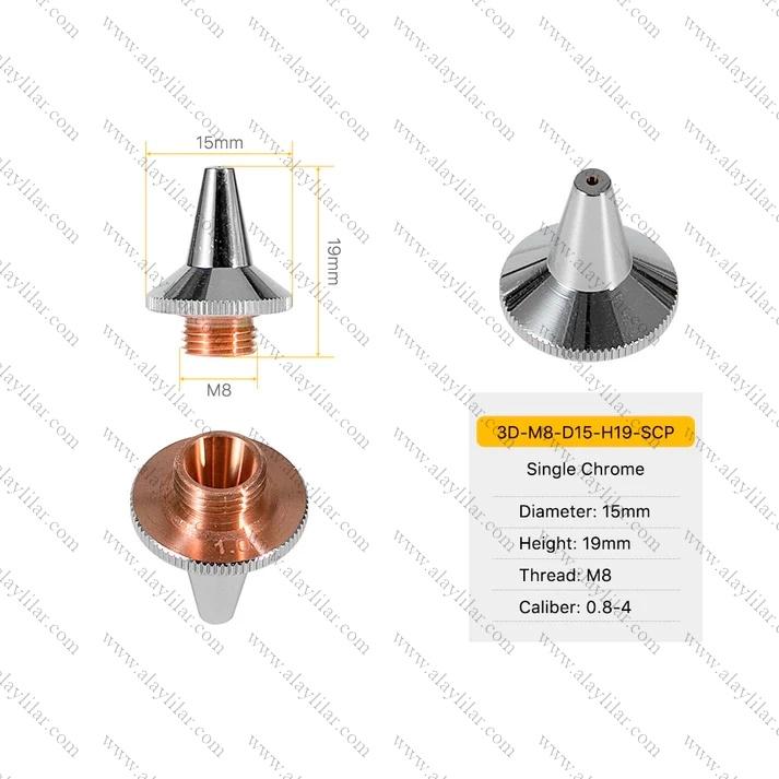 LAZER NOZUL M8 BORU SİNGLE