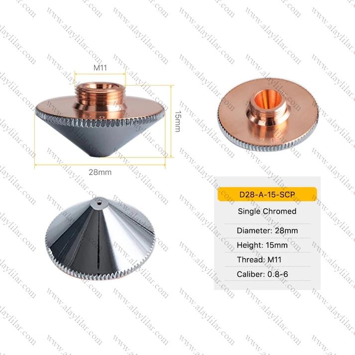 LAZER NOZUL DİA 28 SİNGLE DÜZ