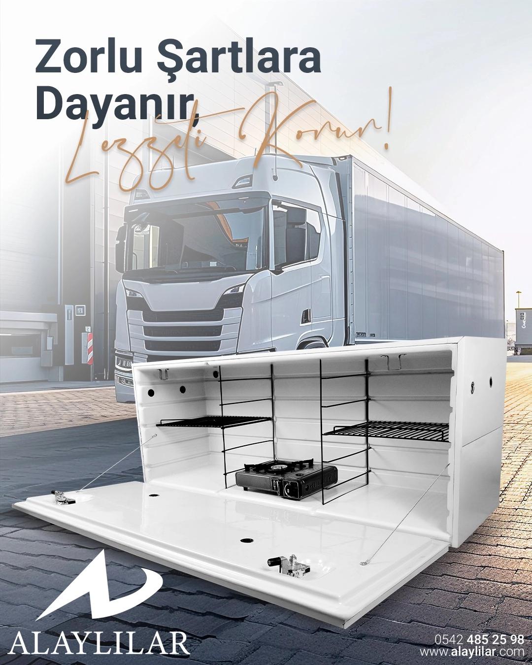 Trailer Dorse Takım Yemek Dolabı 150 cm