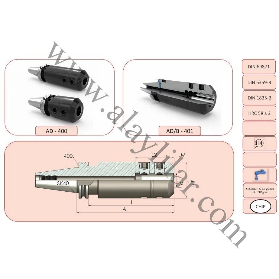 25 mm Veldon Tutucu SK40