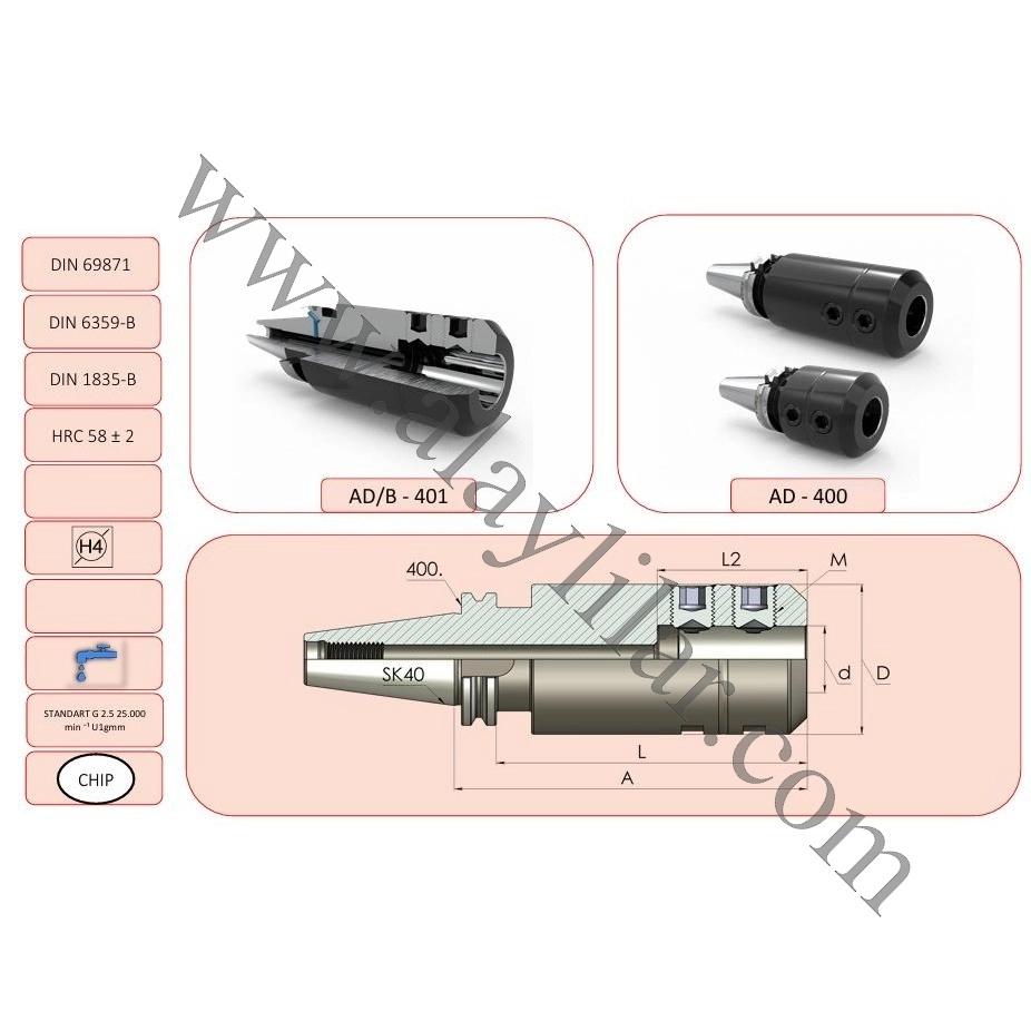 32 mm Veldon Tutucu SK40