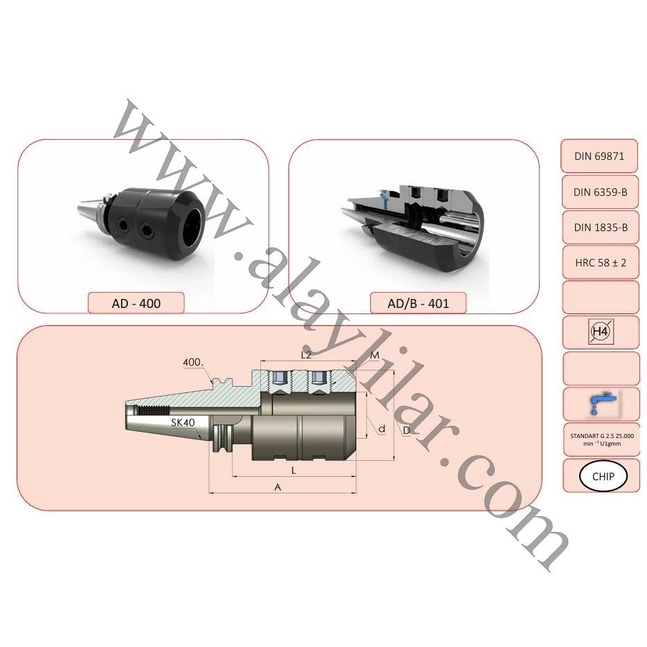 40 mm Veldon Tutucu SK40