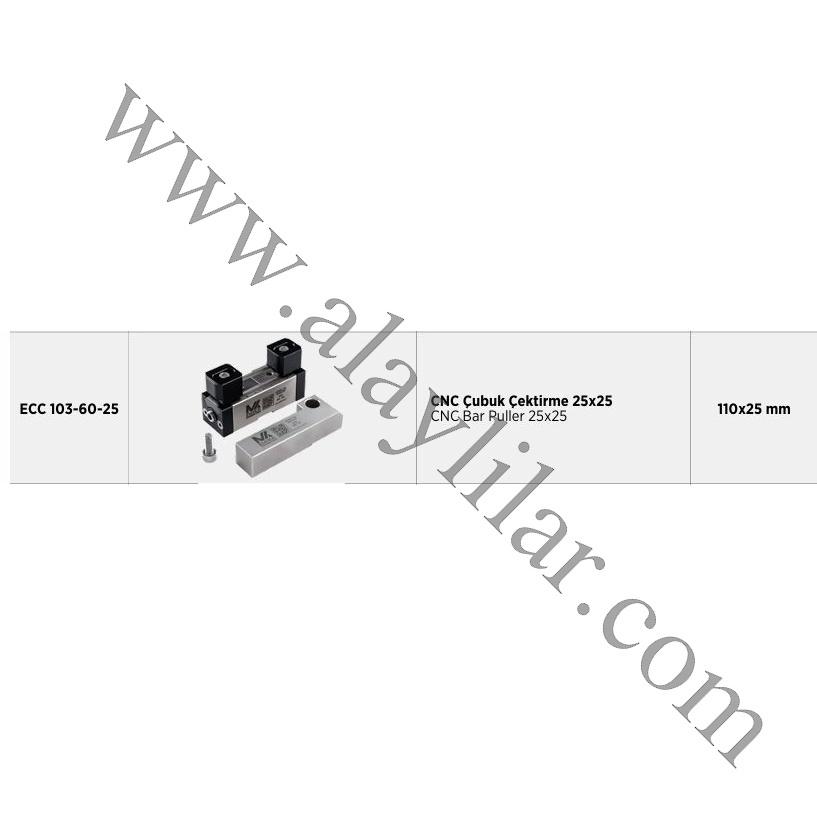 CNC Çubuk Çektirme 25x25