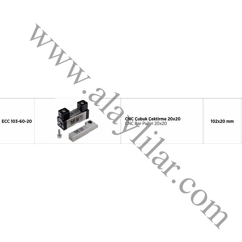 CNC Çubuk Çektirme 20x20