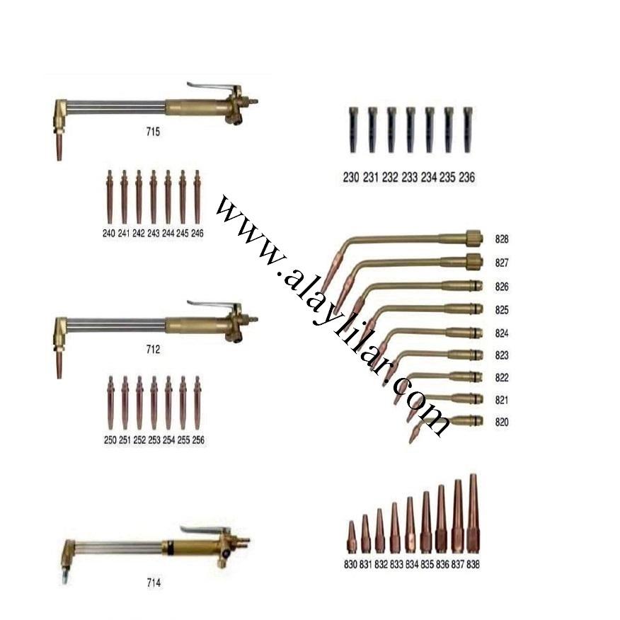 OKSİJEN ÜFLEME HAMLAÇLARI (6  mm - 13 mm) OKSİJEN -  PROP. 720