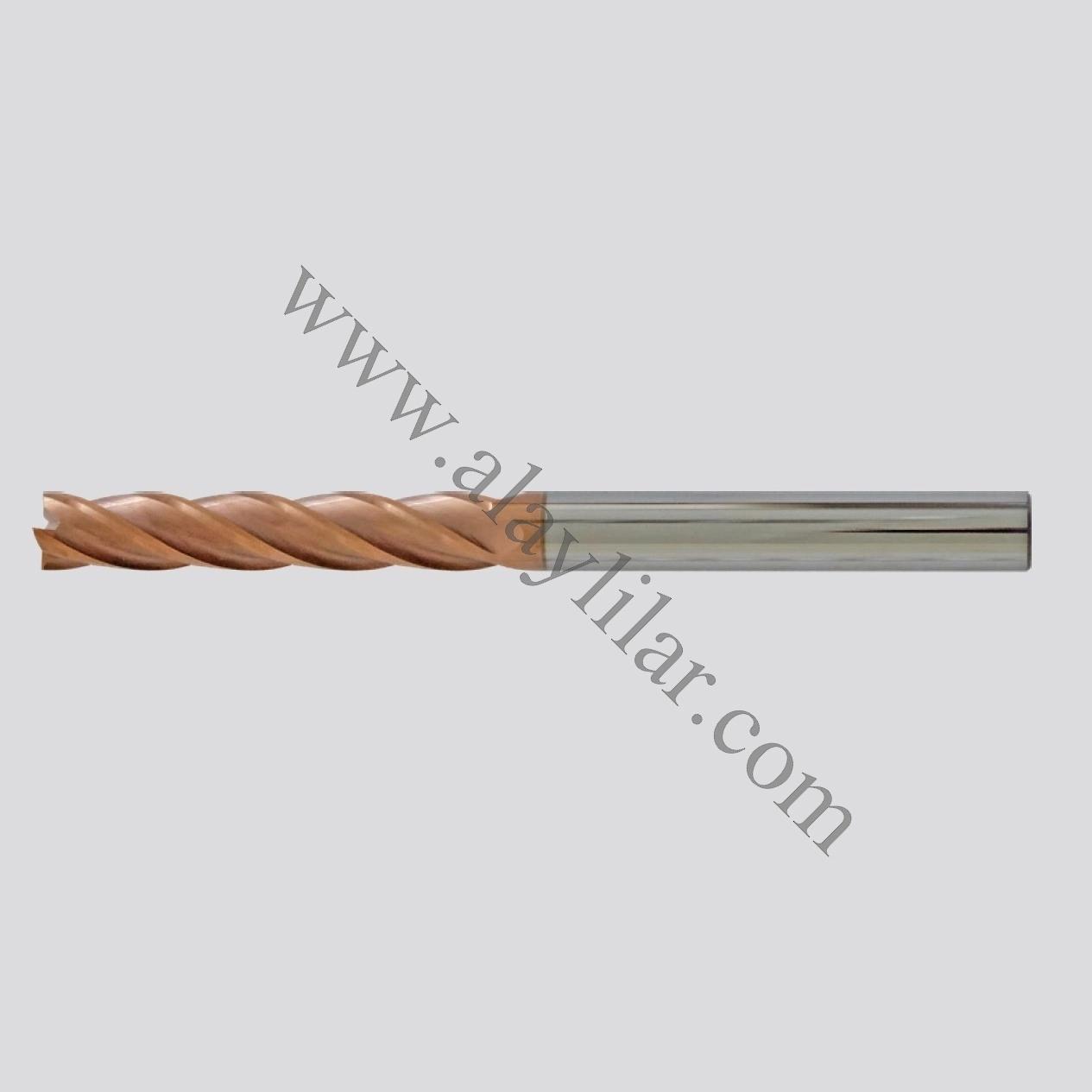 DÜZ KARBÜR FREZE 150-200 BOY UZUN HRC55