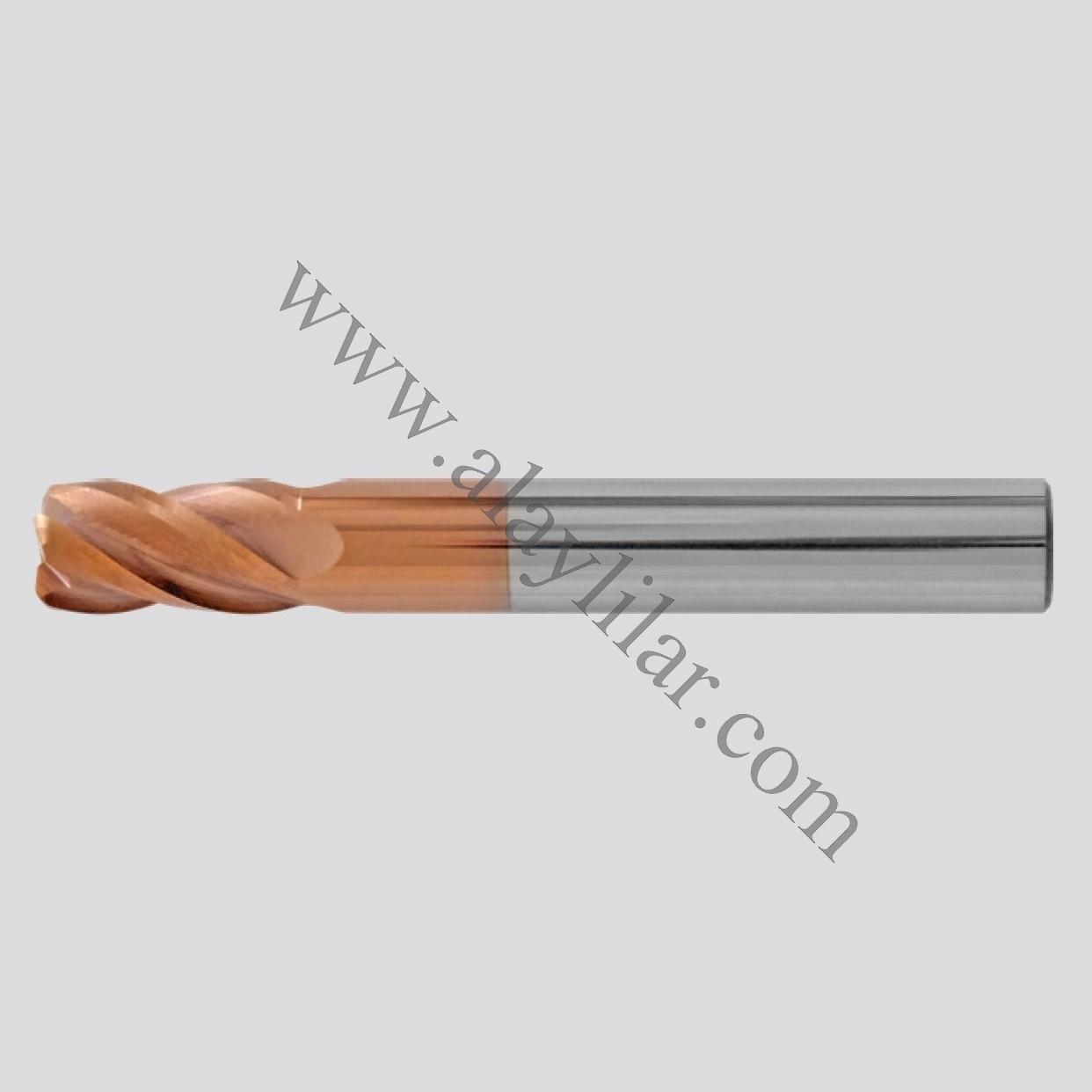 KÖŞE RADÜS KARBÜR FREZE STANDART HRC55