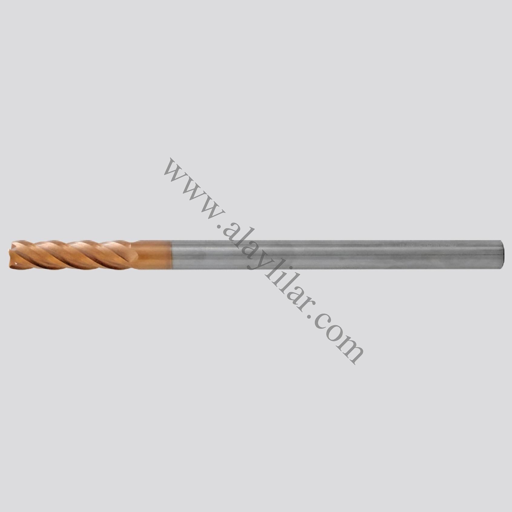 KÖŞE RADÜS KARBÜR FREZE 150-200 UZUN HRC55