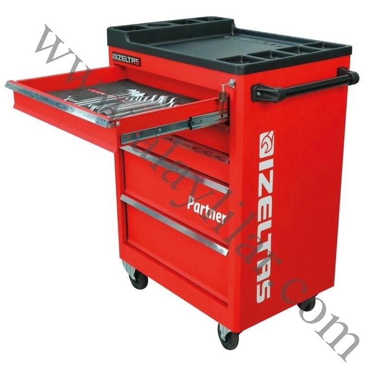 Partner Mobil Takım Dolabı (5 Çekmeceli) Dolu/Full 118 Parça