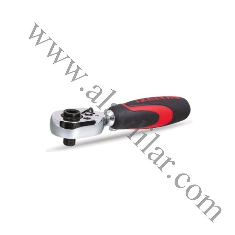 1/4” Lokma/Bits Tutuculu Cırcır Kolu (72 Diş)