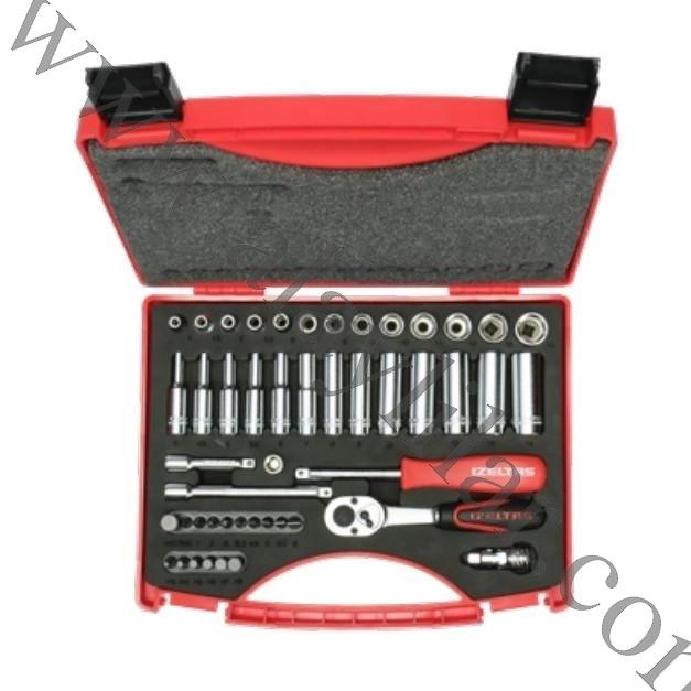 1/4” Altı Köşe Lokma Anahtar ve Bits Set (48 parça, mm)