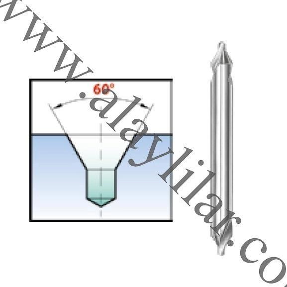 DIN 333/A Punta Matkap Uçları 60°  -  Uzun