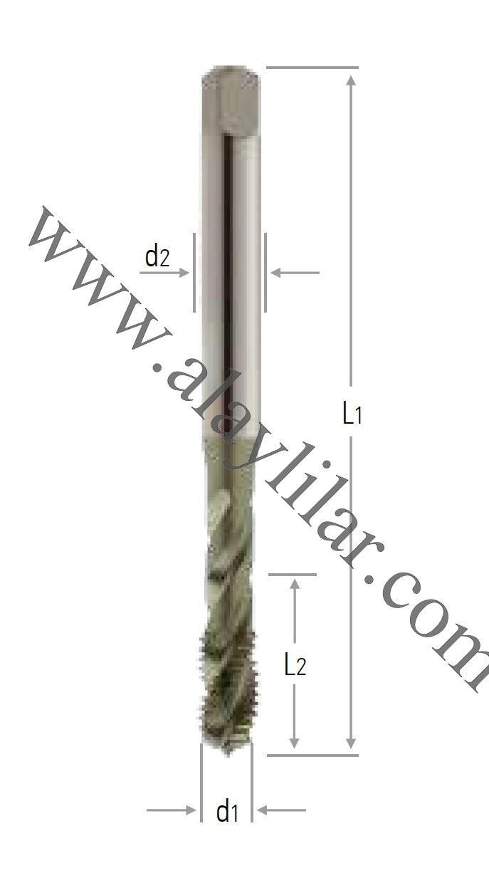 DIN 371/35°/40° M - Helis makina kılavuzları